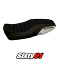 Yamaha Xsr 900 2016 2017 2018 2019 2020 2021 Seat Cover Tappezzeria White Black