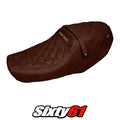 Yamaha Xsr 900 2022-2024 2025 Seat Cover Tappezzeria Comfort Vintage Dark Brown