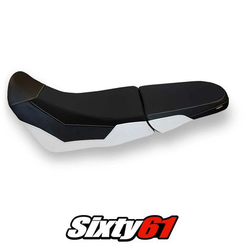 Honda Africa Twin 1000 Adventure 2018 2019 Seat Cover Tappezzeria Comfort White