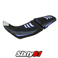 Honda Africa Twin 1100 2020-2025 Seat Cover Tappezzeria Comfort Blue White SE