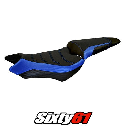 Honda CB1000R 2008-2014 2015 2016 2017 Seat Cover Tappezzeria Comfort Blue black