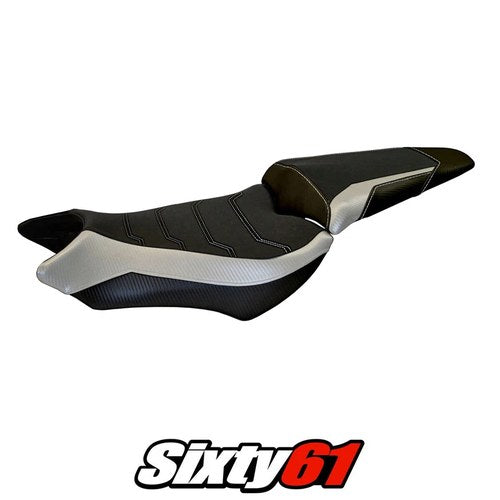 Honda CB1000R 2008-2014 2015 2016 2017 Seat Cover Tappezzeria Comfort Silver