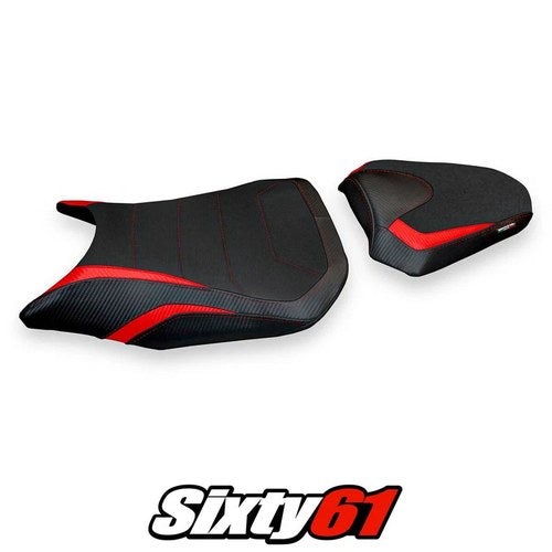 Honda CB500F 2016-2020 2021 2022 2023 Seat Cover Tappezzeria Comfort Red Black