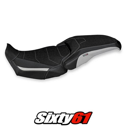 Honda CB650R 2019 2020 2021 2022 2023 Seat Cover Tappezzeria Silver Black