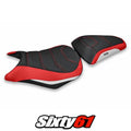 Honda CBR500R 2012 2013 2014 2015 2016 Seat Cover Tappezzeria Ultragrip Red Whit