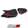 Honda CBR500R 2017-2021 2022 2023 2024 2025 Seat Cover Tappezzeria Red Black
