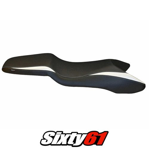 Honda CBR600F 1999-2002 2003 2004 2005 2006 Seat Cover Tappezzeria White Black