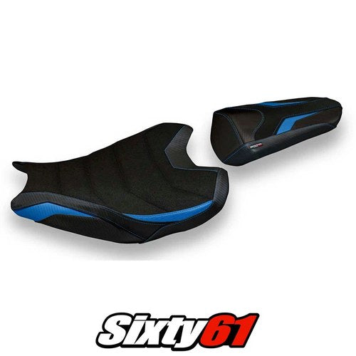 Honda Cbr 1000RR 2017-2024 2025 2026 Seat Cover Tappezzeria Ultragrip Blue Black