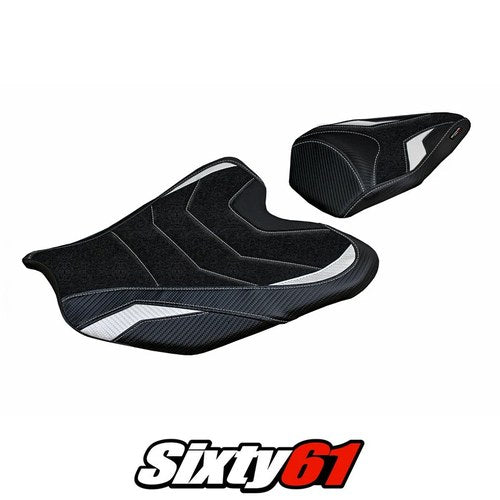 Honda CBR1000RR-R Fireblade 2020-2025 Seat Cover Tappezzeria Ultragrip White