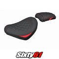 Honda Cmx 1100 Rebel 2022-2025 Seat Cover Tappezzeria Comfort Red Black Diamond
