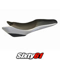 Honda Hornet 600 CB600F 1998-2003 2004 2005 2006 Seat Cover Tappezzeria Silver