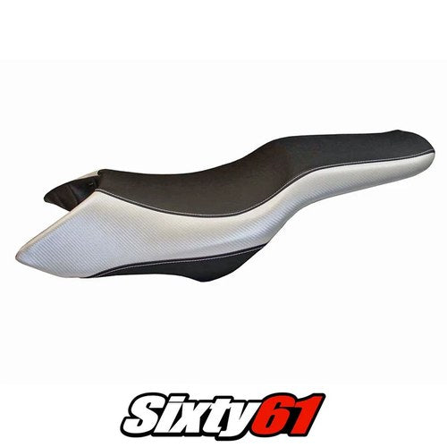 Honda Hornet 900 CB900F 919 2002-2007 2008 2009 Seat Cover Tappezzeria Silver