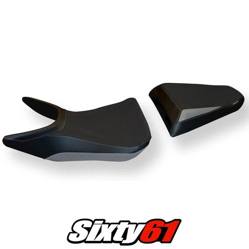 Honda VFR800 2014 2015 2016 2017 2018 2019 Seat Cover Tappezzeria Grey Black