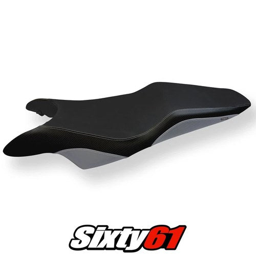 Honda VFR800 2002-2009 2010 2011 2012 2013 Seat Cover Tappezzeria Grey Black