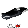 Honda X-ADV 750 2021 2022 2023 2024 Seat Cover Tappezzeria Silver Black