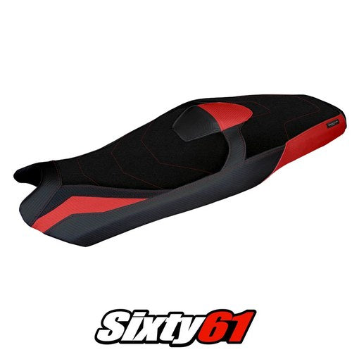 Honda X-ADV 750 2021 2022 2023 2024 Seat Cover Tappezzeria Ultragrip Red Black