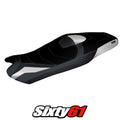 Honda X-ADV 750 2021 2022 2023 2024 Seat Cover Tappezzeria Comfort Silver Black