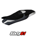 Honda X-ADV 750 2021-2023 2024 Seat Cover Tappezzeria Ultragrip Silver Black