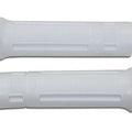 V-Twin 28-0961 White Beck Plastic Hand Grip Set for Early Harley