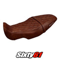 Benelli Leoncino 800 2022-2025 2026 Seat Cover Tappezzeria Dark Brown Vintage