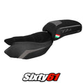 Benelli Trk 502 2017-2023 2024 2025 2026 Seat Cover Tappezzeria Ultragrip Grey