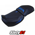 Harley Davidson Pan America 2021-2025 2026 Seat Cover Tappezzeria Blue Black