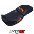 Harley Davidson Pan America 2021-2025 2026 Seat Cover Tappezzeria Orange Black