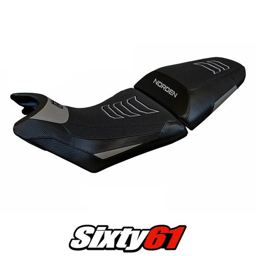 Husqvarna Norden 901 2022-2025 Seat Cover Tappezzeria Comfort Ultragrip Grey