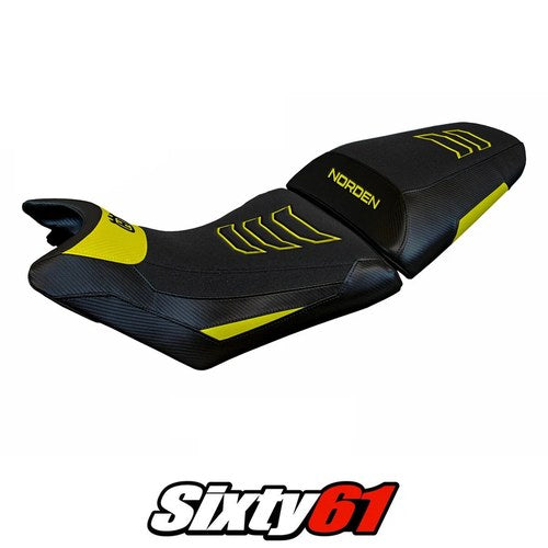 Husqvarna Norden 901 2022-2025 Seat Cover Tappezzeria Comfort Ultragrip Yellow