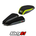 MV Agusta Brutale 1000RR 2020-2024 2025 2026 Seat Cover Tappezzeria Yellow Grey