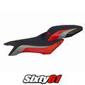 MV Agusta Brutale 800 2016-2022 2023 2024 2025 Seat Cover Tappezzeria Red Grey