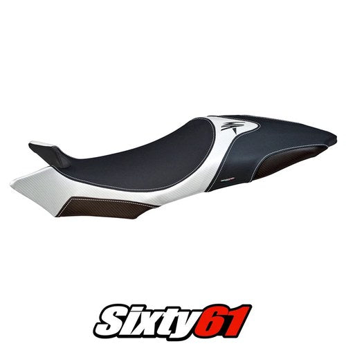 MV Agusta Brutale 920 1090 1090R 2009-2015 Seat Cover Tappezzeria White Black
