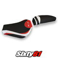 MV Agusta F3 2012-2022 2023 2024 2025 Seat Cover Tappezzeria Comfort White Red