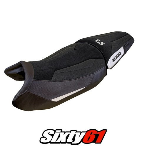 BMW R1300GS 2023-2025 2026 Standard Seat Cover Tappezzeria Ultragrip White Black