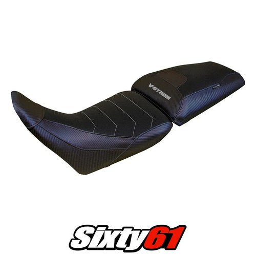 Suzuki V-Strom 1050 2020-2024 2025 2026 Seat Cover Tappezzeria Comfort Black