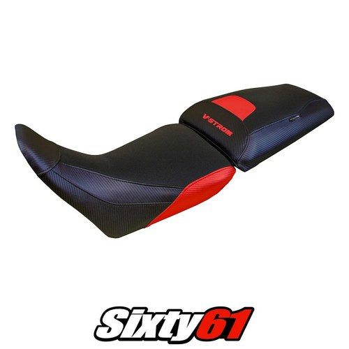 Suzuki V-Strom 1050 2020-2022 2023 2024 2025 2026 Seat Cover Tappezzeria Red