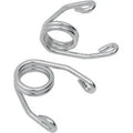 Drag Specialties 0820-0041 Pair of Chrome 3" Seat Springs for Motorcycles