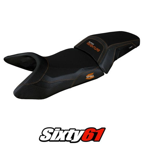 KTM 1290 Super Adventure S 2021 2022 2023 2024 2025 Seat Cover Tappezzeria Black