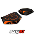 KTM 1290 Super Duke R 2020 2021 2022 2023 Seat Cover Tappezzeria Ultragrip Orang