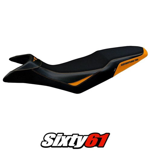 KTM 790 Adventure R 2019 2020 Seat Cover Tappezzeria Orange Black