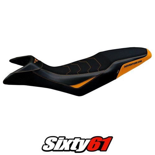 KTM 890 Adventure R 2023-2025 2026 Seat Cover Tappezzeria Comfort Orange Black