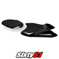 KTM 890 Duke 2023 2024 2025 2026 Seat Cover Tappezzeria White Black