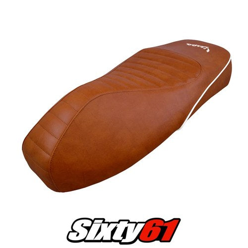 Vespa Gts 125 150 300 2009-2020 2021 2022 2023 2024 Seat Cover Tappezzeria Brown