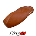 Vespa Gts 125 150 300 2009-2020 2021 2022 2023 2024 Seat Cover Tappezzeria Brown