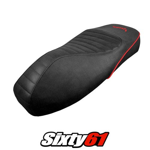 Vespa Gts 125 150 300 2009-2020 2021 2022 2023 2024 Seat Cover Tappezzeria Red