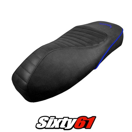 Vespa Gts 125 150 300 2009-2022 2023 2024 Seat Cover Tappezzeria Comfort Blue