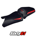Yamaha FZ6R 2009-2013 2014 2015 2016 2017 Seat Cover Tappezzeria Comfort Red
