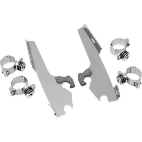Memphis Shades Fats/Slim Windshield Mounting Kit for Harley Fxst Softaill 86-10