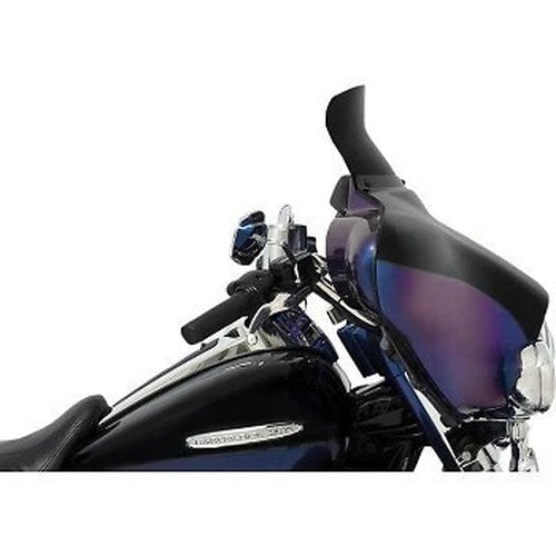 Memphis Shades HD MEP84110 Dark Black Smoke 6.5" Batwing Spoiler Windshield