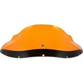 Klock Werks KWW-02-0612 Kolor Flare Windshield- 9" - Orange - Fxrp